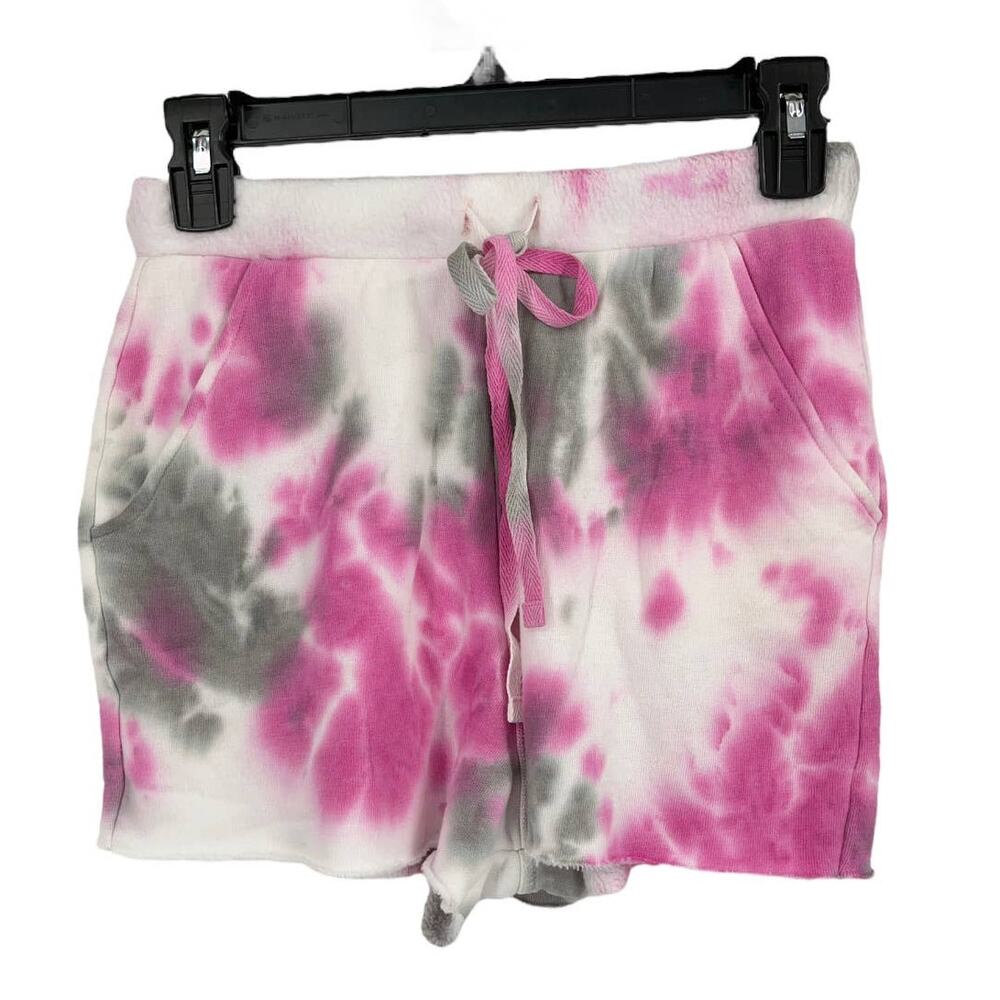 Intimately Free People shorts Kelly Movement drawstring pink white X-Small XS